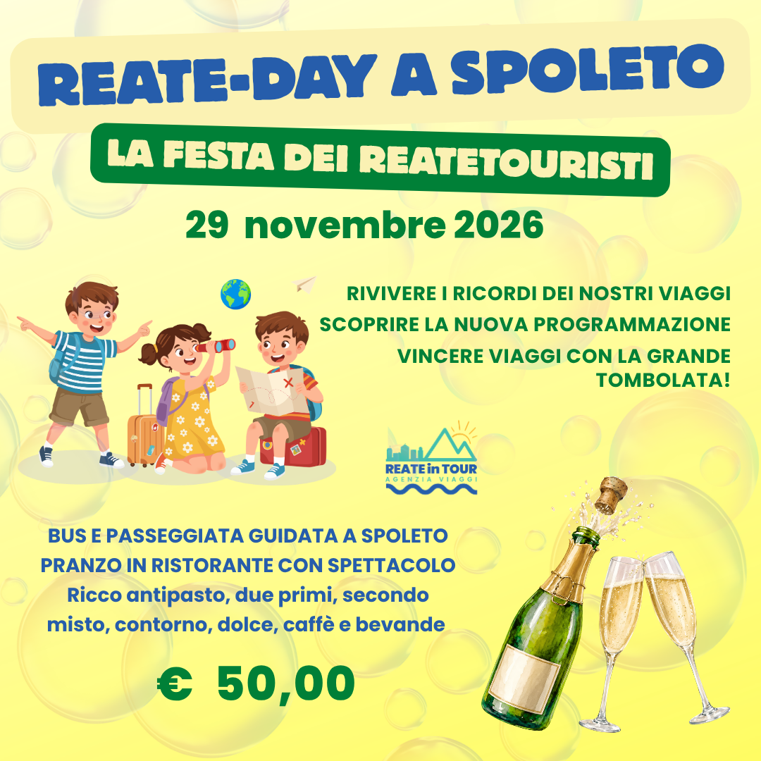 Reate-Day a Spoleto: la Festa dei Reatetouristi
